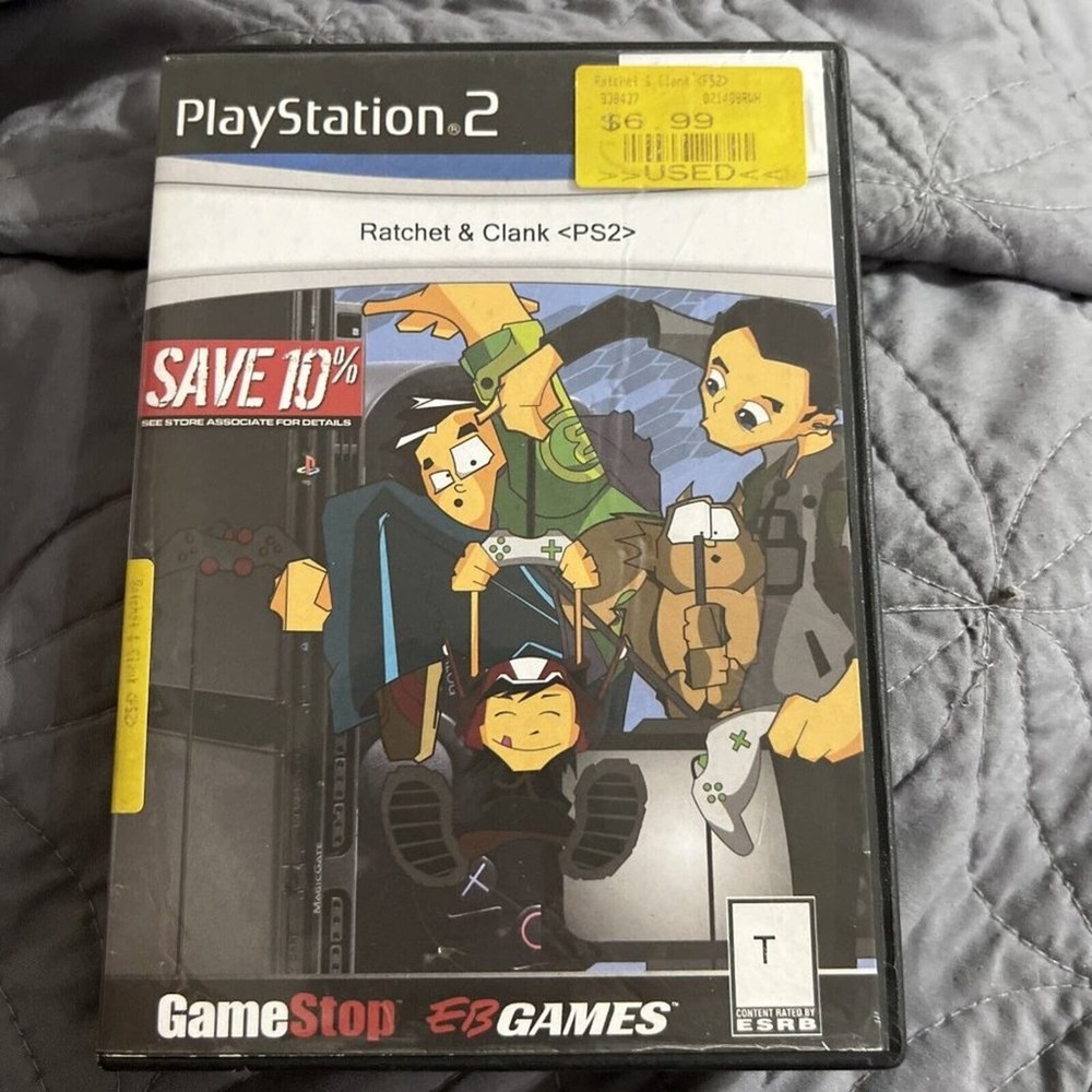 Ratchet And Clank (Sony PlayStation 2, 2007) Disk Only